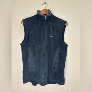 Patagonia Vintage R2 Vest Navy Fleece Vest 2007